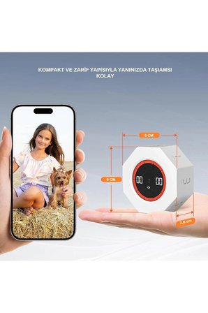 LED Ekranlı Ders ve Mutfak İçin Dijital Zamanlayıcı Çevir Başlat Odaklı Akıllı Pomodoro Zamanlayıcı Saat
