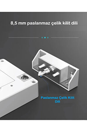 Elektronik Akıllı Anahtarsız Çekmece -Dolap Kilidi Gizli Çekmece Kilidi ve Manyetik Güvenlik Çözümü