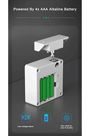 Elektronik Akıllı Anahtarsız Çekmece -Dolap Kilidi Gizli Çekmece Kilidi ve Manyetik Güvenlik Çözümü