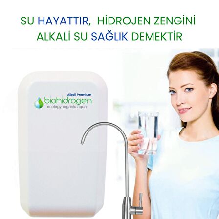 Biohidrogen Alkali Premium pH 9,5 Su Arıtma Cihazı