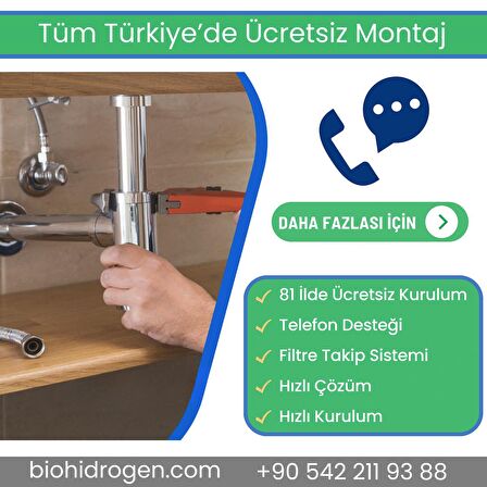 Biohidrogen Alkali Premium pH 9,5 Su Arıtma Cihazı