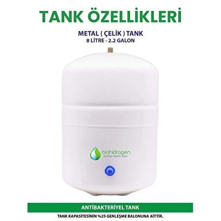 Biohidrogen Alkali Premium pH 9,5 Su Arıtma Cihazı