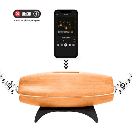 Tone Açık Ceviz Akustik Gramofon