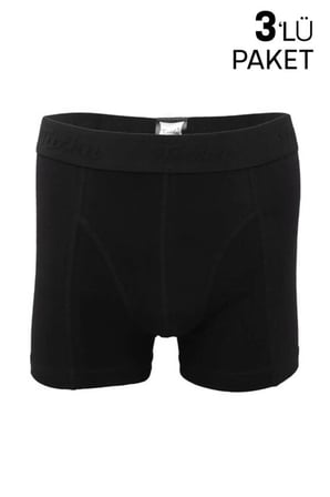 Erkek Boxer 3'lü Paket, Pamuklu – Esnek, Hafif, Her Adımda Rahatlık!