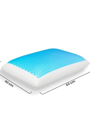 Visco Ortopedik Yastık (60x40x13 cm) - Kesintisiz ve Sağlıklı Uyku Deneyimi