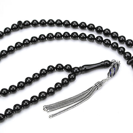 Oltu Taşı  Küre Kesim 99 Sayılı Namaz Tespihi