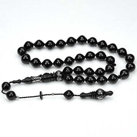 Oltu Taşı İmame Nakkaş Şalgami Kesim Tespih