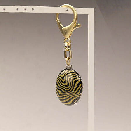 Kumsal Model Oltu Taşı Anahtarlık