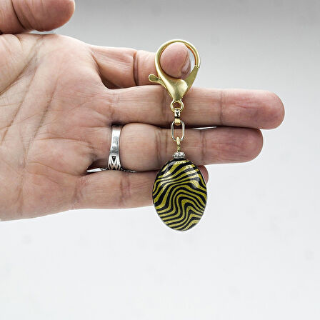 Kumsal Model Oltu Taşı Anahtarlık