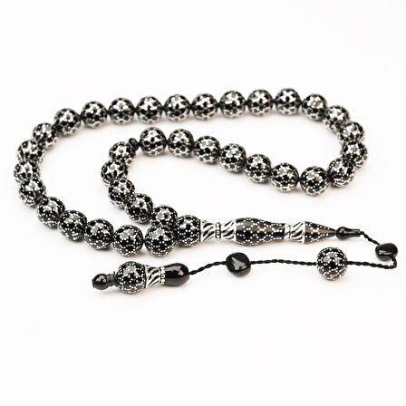 Oltu Taşı Küre Kesim Petek İşleme Oltu Taşı Tespih