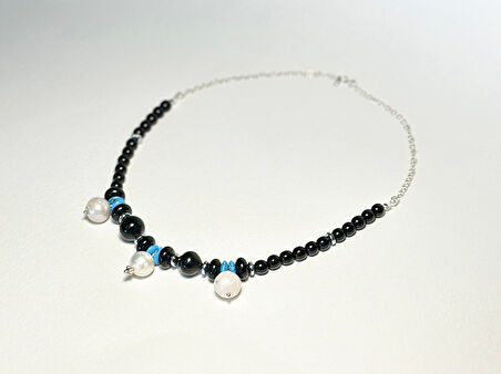 KARMA İNCİLİ KOLYE