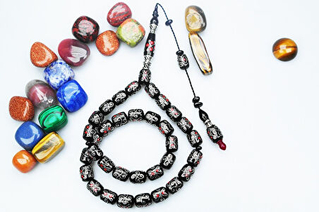 Oltu Taşı Pervane Model  Tespih