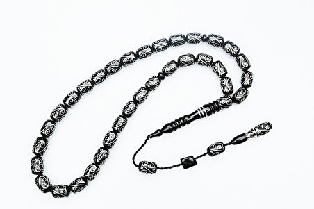 Oltu Taşı Koç Başı Model Tespih