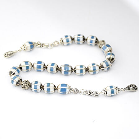 Beyzi Kesim Karpuz İşleme Galalith ve Oltu Taşı Zaza Tespih