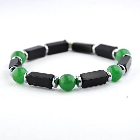 Aventurin ve Oltu Taşı Bileklik