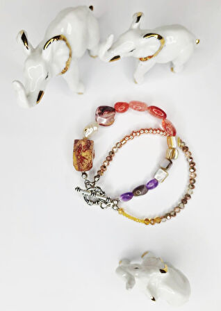 Köklü Kadın Kadın Bileklik