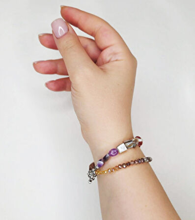 Köklü Kadın Kadın Bileklik