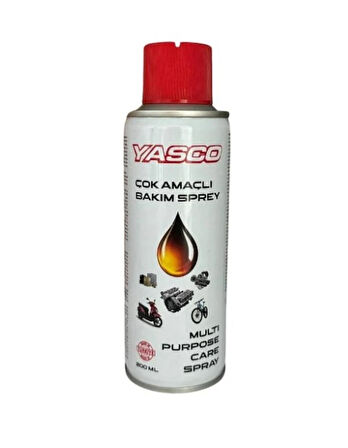  Yasco WD40 Çok Amaçlı Bakım Ve Yağlayıcı Sprey 200 ML