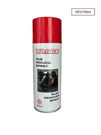 Yasco Pas Sökücü Sprey 400ML(24'LÜ)