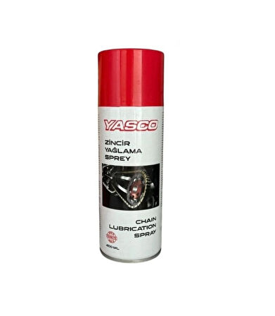 Yasco Zincir Yağlama Spreyi 400ML