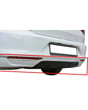 PASSAT B8 2014-2018 ARKA DİFÜZÖR (( PARLAK SİYAH ))