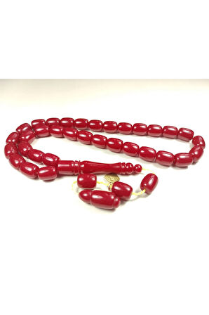 Halil Hilmi Usta Eseri İmzalı Aykırı Renk Osmanlı  Ateş Kehribar Sertifikalı 5086