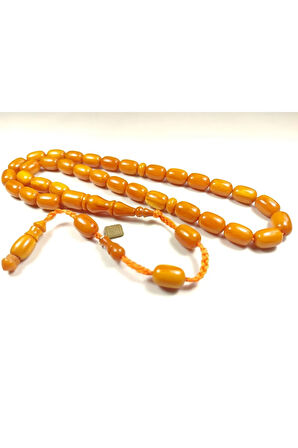 Halil Hilmi Usta Eseri İmzalı Aykırı Renk Sıkma Kehribar Sertifikalı 5081