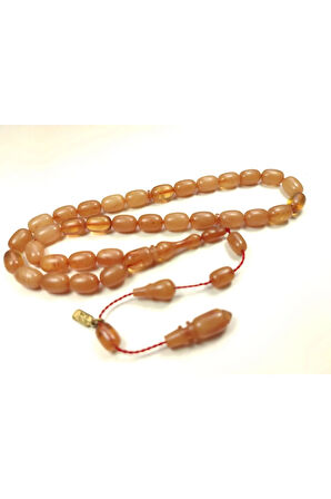 Mesut Elma Usta Eseri İmzalı Hareli Sıkma Kehribar Sertifikalı 5062