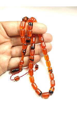 Mesut Elma Usta Eseri Imzalı Hareli Kondüsyon Harikası Sıkma Kehribar Sertifikalı 5064