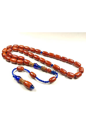 Emine Reşvani Usta Eseri İmame Hitame Kuka Eski Katalin Kombinli Sıkma Kehribar Sertifikalı 5228