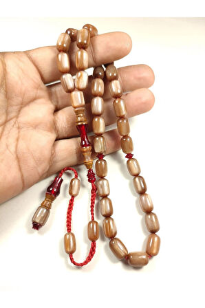 Emine Reşvani Usta Eseri İmame Hitame Kuka Eski Katalin Kombinli Sıkma Kehribar Sertifikalı 5226