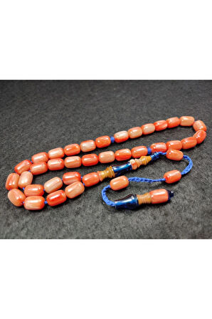 Emine Reşvani Usta Eseri İmame Hitame Kuka Eski Katalin Kombinli Sıkma Kehribar Sertifikalı 5208