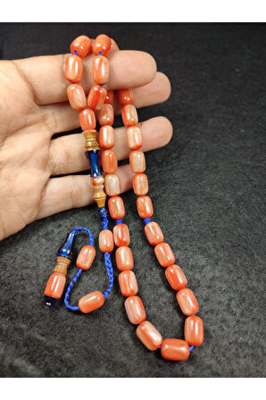 Emine Reşvani Usta Eseri İmame Hitame Kuka Eski Katalin Kombinli Sıkma Kehribar Sertifikalı 5208