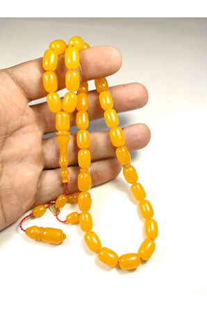 Mehmet Mercan Usta Eseri İmzalı Aykırı Renk Sıkma Kehribar Sertifikalı 5144