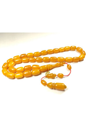 Mehmet Mercan Usta Eseri İmzalı Aykırı Renk Sıkma Kehribar Sertifikalı 5143