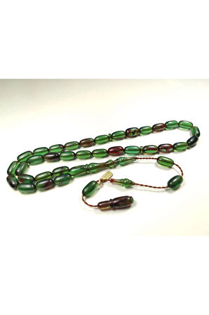 Mehmet Mercan Usta Eseri İmzalı Aykırı Renk Şenalp Model Sıkma Kehribar Sertifikalı 5135