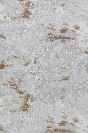 Kaymaz Tabanlı Kesme  Salon Koridor Mutfak Yatak Odası Halısı 3018 GRİ