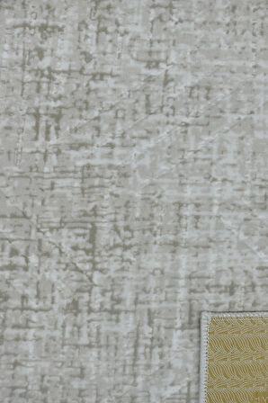 Kaymaz Tabanlı Kesme Kabartmalı Salon Koridor Mutfak Halısı5002T Taş