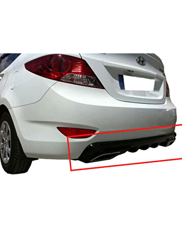 HYUNDAİ BLUE DİFÜZÖR (( BOYASIZ - ASTARLI ))