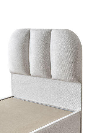 Bohem Prime Tek Kişilik Sandıklı Baza ve Başlık Takımı 2’li Set