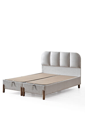 Bohem Prime Çift Kişilik Konfor Seti – Pocket Yaylı Yatak + Sandıklı Baza + Başlık