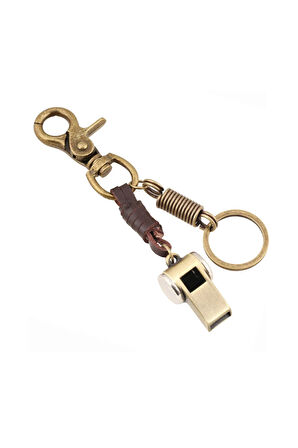 Kadın Kahverengi Lüks Düdük Anahtarlık Bhqrsvx7