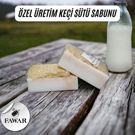 FAWAR  Keçi Sütlü kabak Lifli %100 El Yapımı sabun