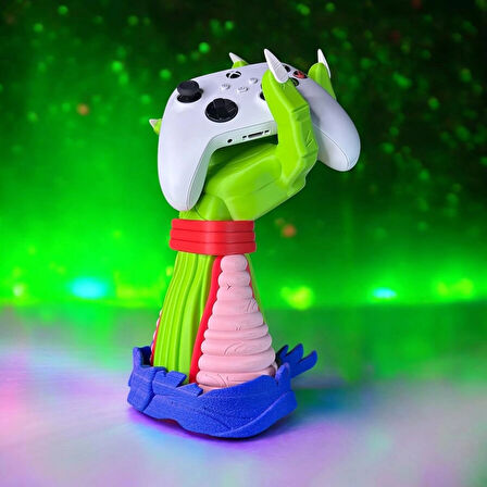3D Tasarım - Oyun Kolu, Joystick, Gamepad Tutucu Stand PS4 PS5 XBOX- Dragonball'dan Piccolo