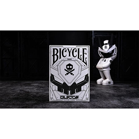 Bicycle Quiccs Ghost White (Beyaz) Premium Oyun Kağıdı iskambil Kartları Destesi