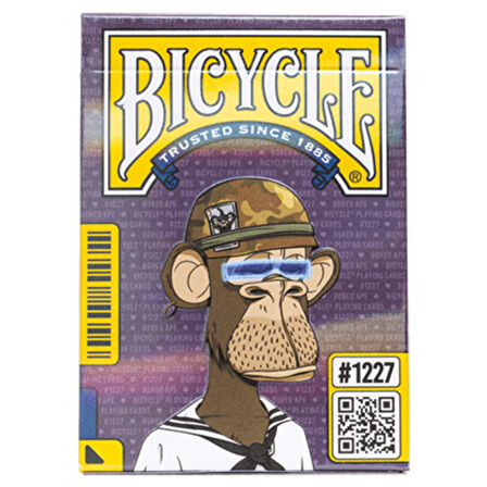 Bicycle Bored Ape Premium Oyun Kağıdı Limited Edition Koleksiyonluk iskambil Kartları