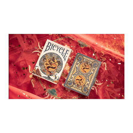 Bicycle Chinese Zodiac Dragon Çin Burçları Ejderha Oyun Kağıdı Koleksiyonluk iskambil Kartları