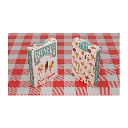 Bicycle Diner Dames  Oyun Kağıdı Limited Edition Koleksiyonluk iskambil Kartları Destesi