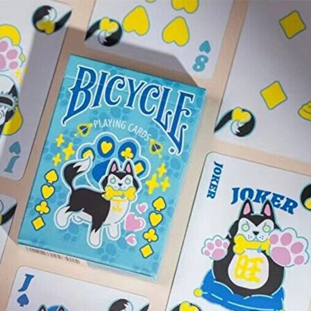 Bicycle Dog Blue Premium Oyun Kağıdı Limited Edition Koleksiyonluk iskambil Kartları