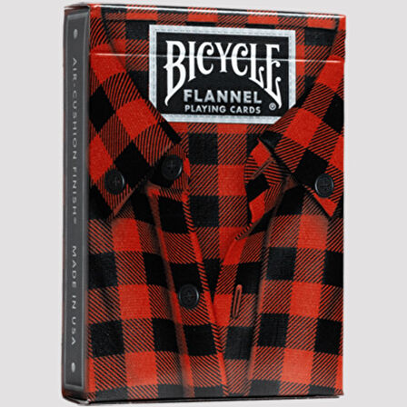 Bicycle Flannel Premium Oyun Kağıdı Limited Edition Koleksiyonluk iskambil Kartları